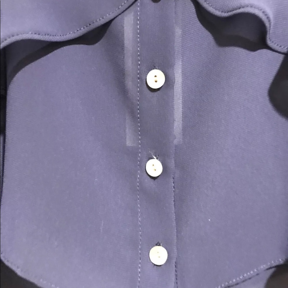 BCBGeneration 🎁HP🎁 Blue Smoke Lightweight Top - Picture 3 of 7